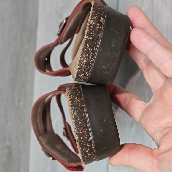 Dansko Women Leather Sandals Shoes Sz 39/8.5-9 - Picture 6 of 13